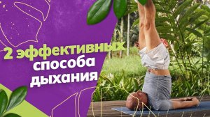 Дыхание в йоге. ДВА эффективных способа дыхания для оздоровления организма. Йога для начинающих