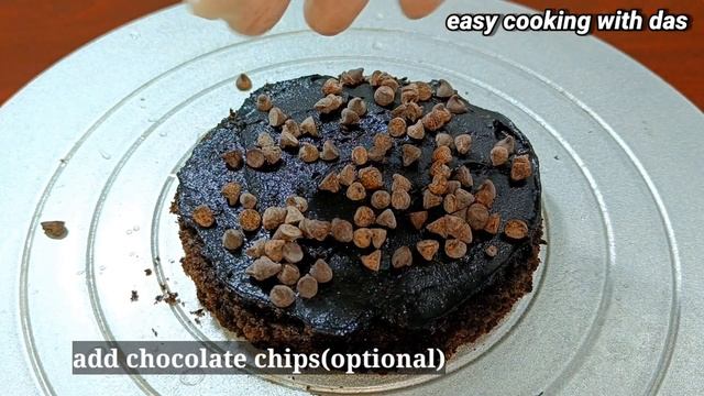 Rich and moist Chocolate cake  with black cocoa frosting