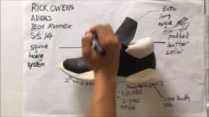 Rick Owens Adidas Runner SS14 Review / How to lace