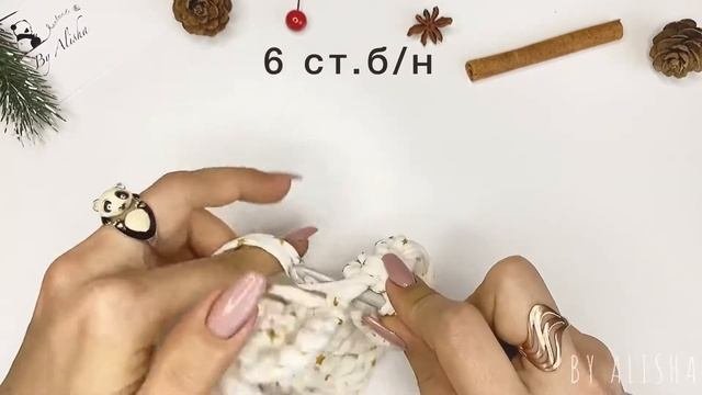 БАНТИК КРЮЧКОМВЯЗАНЫЕ УКРАШЕНИЯ КРЮЧКОМИГРУШКА НА ЁЛКУ