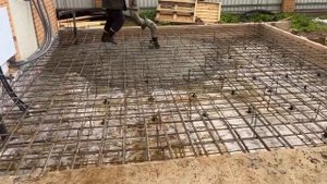 Фундамент монолитная плита 2024 под парковку, веранда, крыльцо. Балашиха