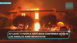 Лесные пожары в Лос-Анжелесе 2025. Жилые кварталы до и после.