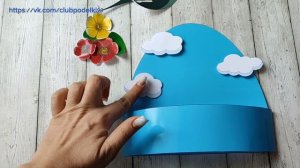 Аппликация Блокадная ласточка своими руками Поделка из бумаги