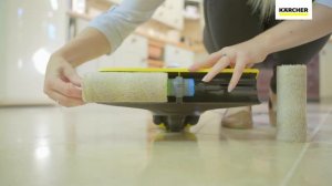 Karcher FC 5 – снятие роликовых щеток