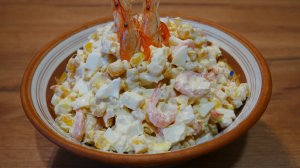 Сочный Салат с Креветками и Кальмарами: Рецепт для Любителей Морепродуктов!