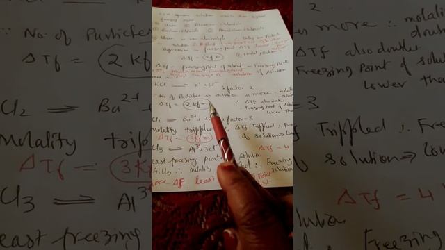 #Why i factor1,2,3,4: Find Highest Freezing pt urea /KCl/ BaCl2/AlCl3@ Veena Dixit Chemistry IIT je смотреть онлайн