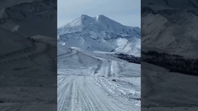 Красота заснеженных гор