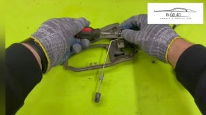 Установка Тяги задней двери BMW X5 E53