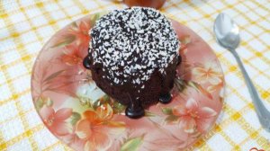 Шоколадно-банановое пироженоё