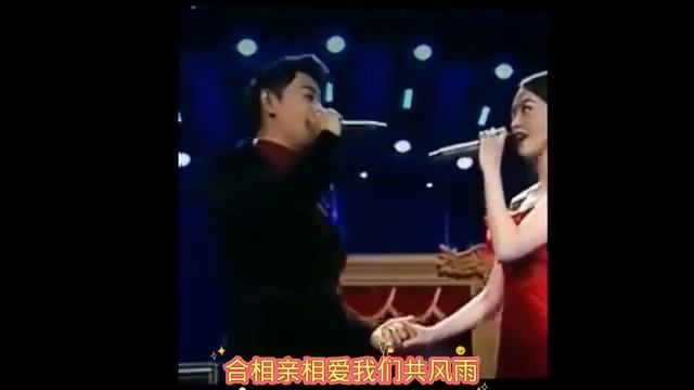 唐嫣罗晋夫妻配音演唱《相亲相爱共风雨》相信相爱一家，非常好听