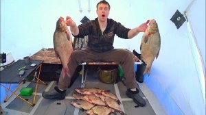 РЫБАЛКА МЕЧТЫ! ТРОФЕЙНЫЙ ЛЕЩ на тонкую леску. ПЕРВЫЙ ЛЕД 2024