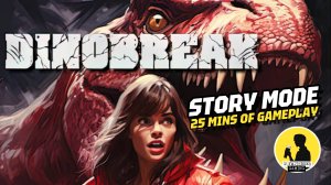 DINOBREAK (STORY MODE), 25 MINS OF GAMEPLAY #dinobreak #gameplay #retrosurvivalhorror