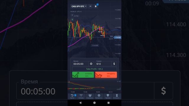 торговый алгоритм для #бинарных опционов, Ещё 2 отличных плюса на сегодня, 4+в ряд за сегодня 40$+‼
