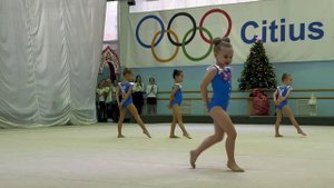 Соревнования по гимнастике 5 лет
Команда "Звезда" номер "Мыши"