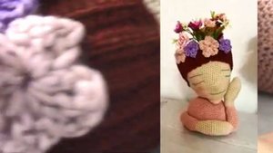 Кашпо с женским лицом