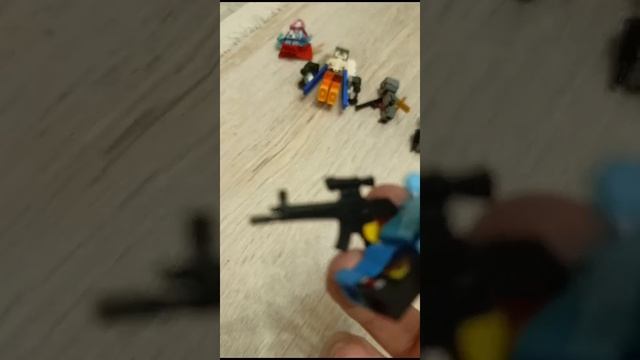 1 ая часть моих лего человечков