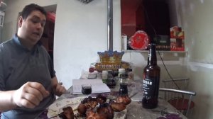 Обед шашлык с пивом AMSTERDAM NAVIGATOR 2017.04.10