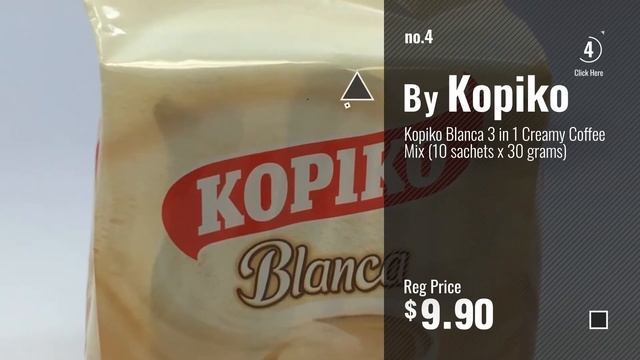 Top 10 Kopiko Coffee [2018]: Kopiko Instant 3 in 1 Brown Coffee - 30 Packets/Bag (26.5 Oz)