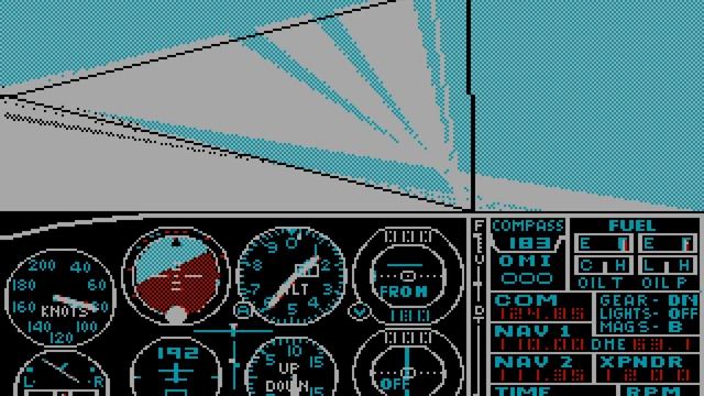 Microsoft Flight Simulator v2.0 IBM PC 1984 Microsoft