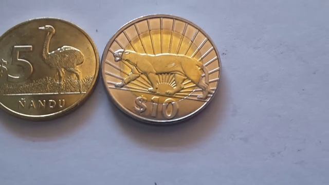 Beautiful Uruguay coin set