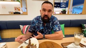 МУКБАНГ морепродукты и пицца