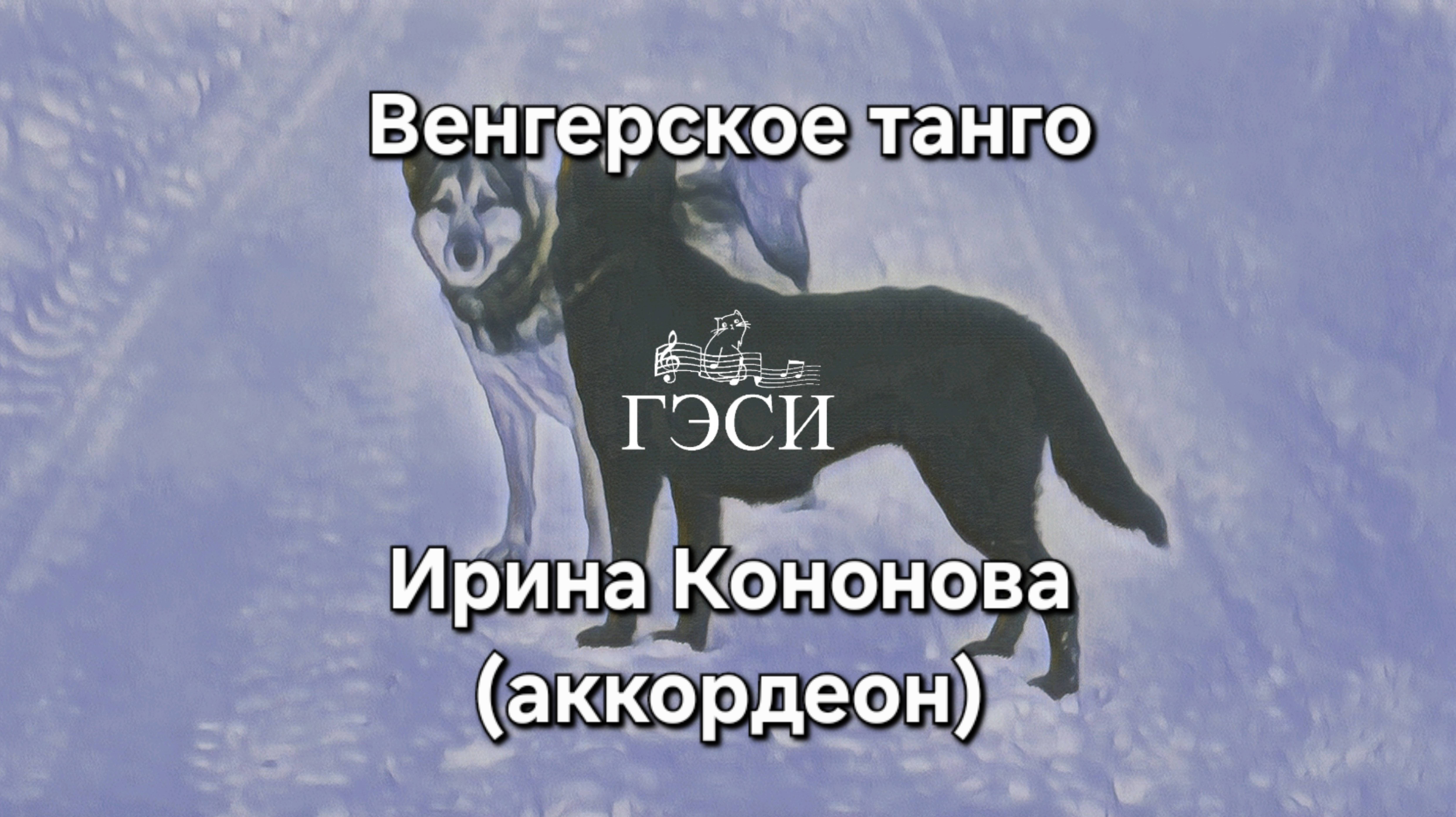 Венгерское танго. Ирина Кононова (аккордеон)