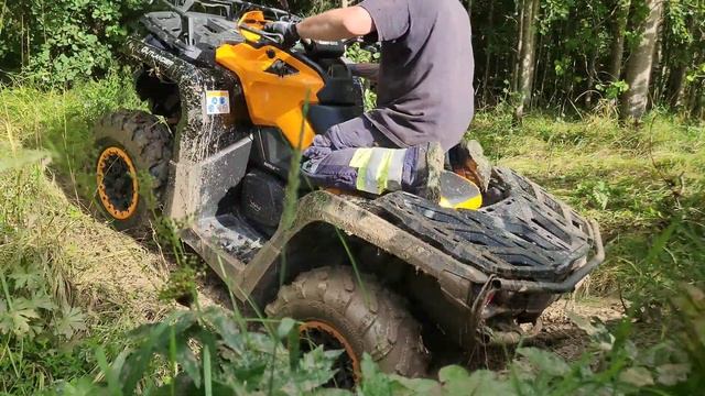 Can-am Outlander 1000 XTp - soft off road смотреть онлайн