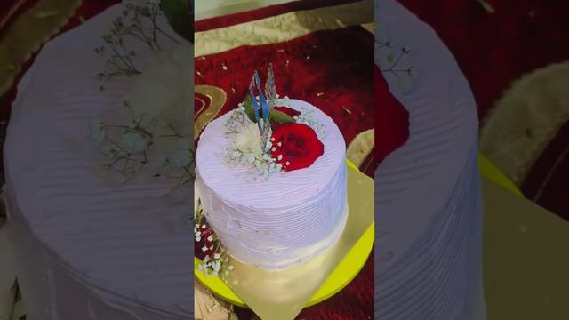 Anniversary Cake idea || Kulfi Falooda flavour #cakeideas #anniversarycake #cakedecoration #shorts