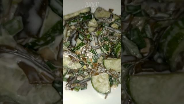 Морская капуста#чеснок #огурчик #салат #крамаров смотреть онлайн