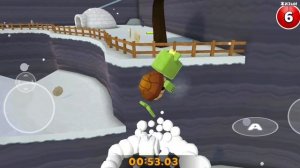 Где все стикиры в снежной долине в super bear adventure