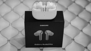 Samsung Galaxy Buds3 Pro распаковка (белые) | АСМР