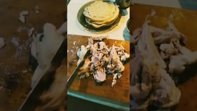 NALEŚNIKI Z MIĘSEM. БЛИНЫ С МЯСОМ И СЫРОМ