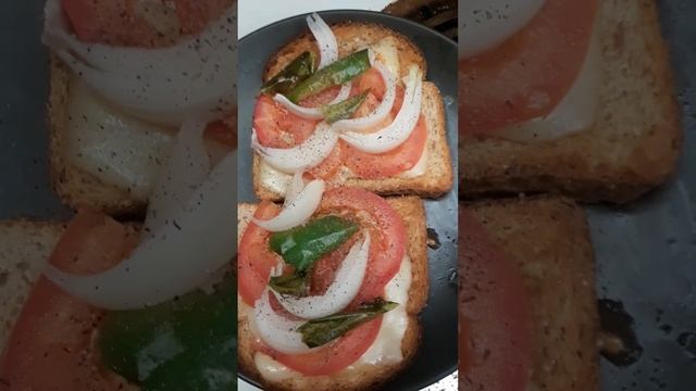 🍅 🧀 🌶 🧅 🍞 🥪 Low Calorie! Open-faced Sandwich!!! смотреть онлайн
