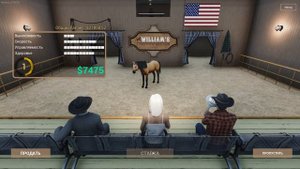 Ranch Simulator. Лошади на ранчо : покупка, тренинг, конная прогулка.