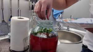 Настойка Мятная смородина. Рецепт и дегустация!