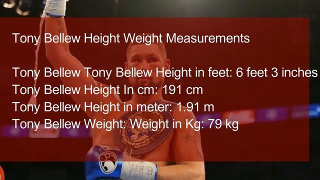 Tony Bellew Height, Age, Biography, Family, Marriage, Net Worth & Wiki смотреть онлайн