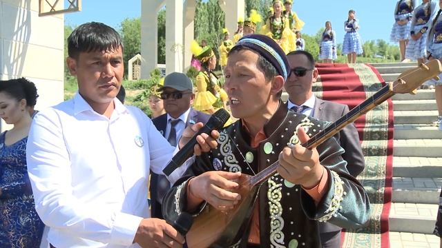 Түлкібас ауданы Абай ауылы НӨКІС БАБА ескерткішінің ашылуы