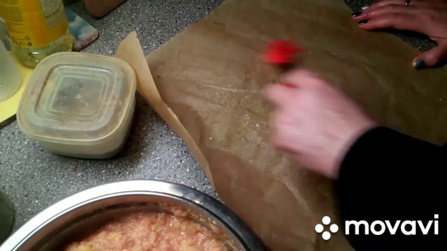 Mars. Velký bramborák z masem. Большой драник с мясом. смотреть онлайн