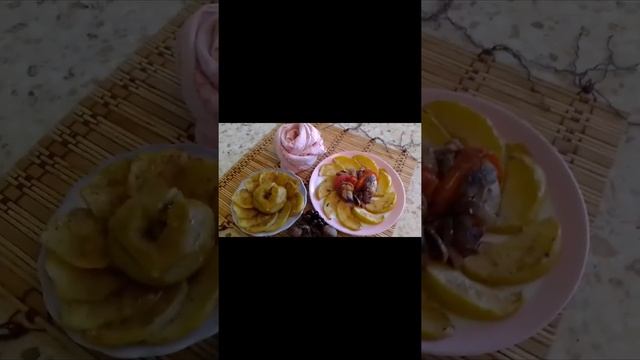 Кулинарный микс моих блюд 🍊🍵🍮