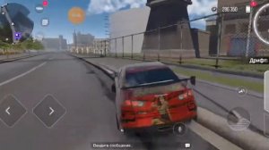 Дрифт на MITSUBISHI EVOLUTION X в игре DRIVE ZONE ONLINE