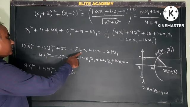 Equation of the parabola when focus and directrix are given ; Parabola | 7 marks problem @EAG смотреть онлайн