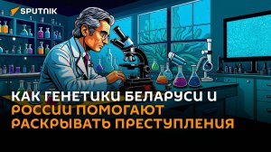 Как генетики Беларуси и России помогают раскрывать преступления