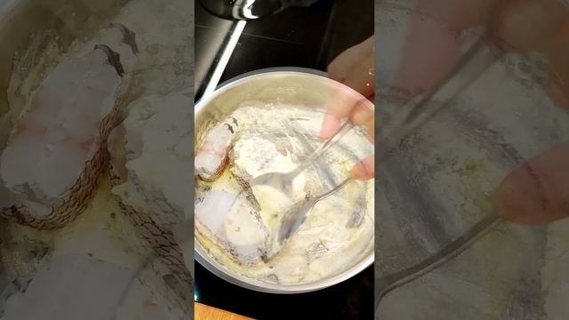 Макрорус в белом соусе  #кеторецепт