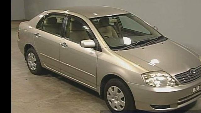 2002 TOYOTA COROLLA G NZE124 смотреть онлайн