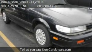 1991 Nissan Stanza GXE sedan for sale in HOOKSETT, NH 03106