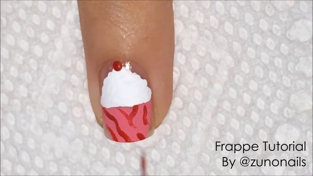 Frappe Nail Art Tutorial by ZunoNails смотреть онлайн