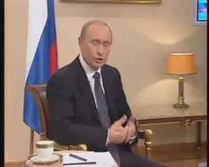 Прямая линия с Путиным на Украине 2004. Путин в Киеве.