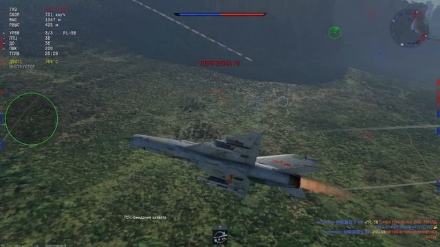 УНИЧТОЖИТЕЛЬ ИЗ СССР J-7D в War Thunder смотреть онлайн