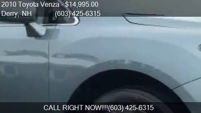 2010 Toyota Venza AWD V6 4dr Crossover for sale in Derry, NH смотреть онлайн