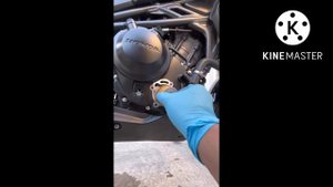 How to oil change honda cb300r